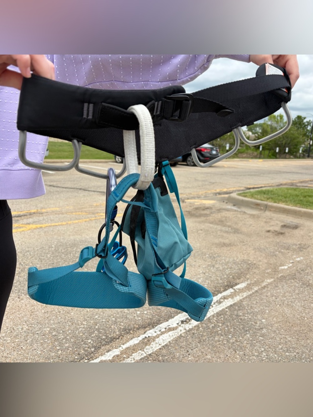 Rock Climbing Harness and Accessories